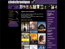 Tablet Screenshot of cinelycee.com